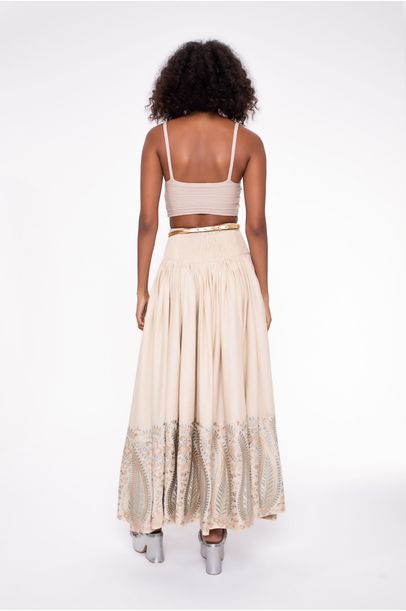 Top Devora Beige - Cris Barros
