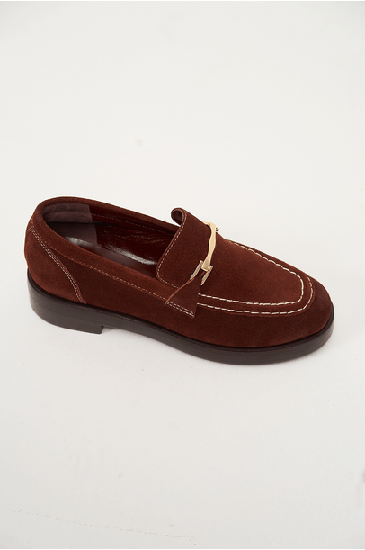 Mocassim Moncalieri Framed - Marrom