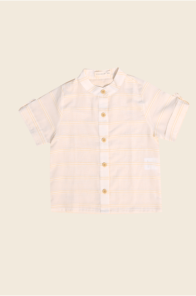 Camisa Manga Curta Yves Edamami - Amarelo