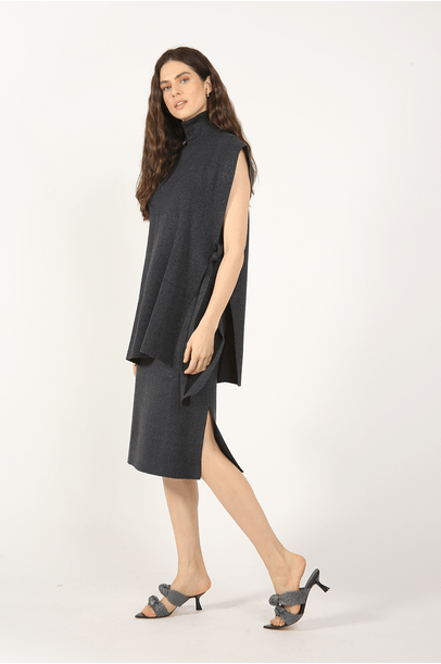 Blusa Set Rule Graffiti Marinho Norah Jour Et Nuit - Marinho