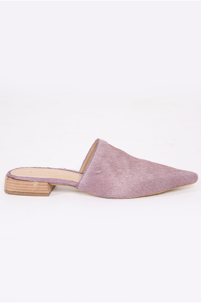 Mule Pelos Linnen - Lilas