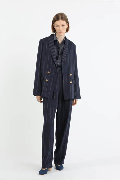 Blazer Chatelet Framed - Marinho