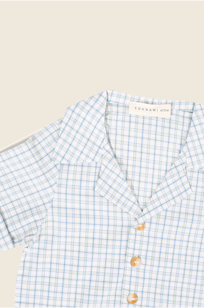 Camisa Petit Baker Edamami - Xadrez