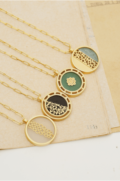 Choker Fire Linnen - Dourado