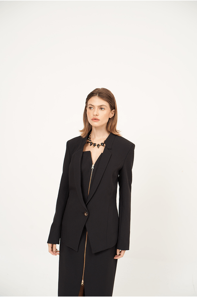Blazer Latour Framed - Preto