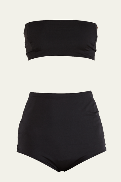 Conjunto Top E Hotpants Basic Rsvp - Preto