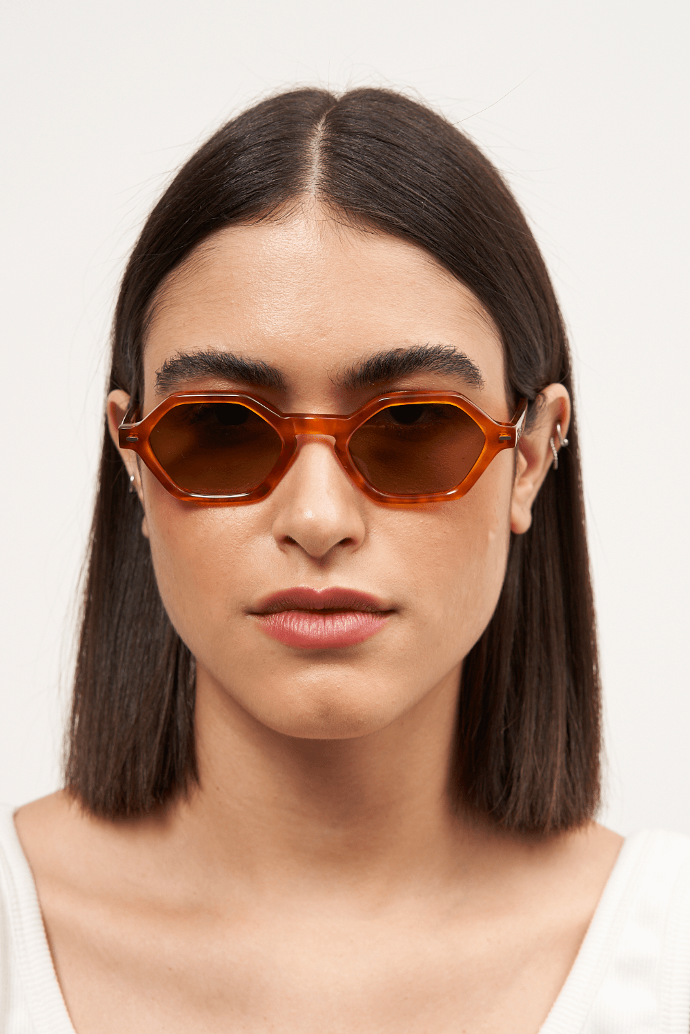 Oculos Rita Havana Ginger Ochi Laranja Gallerist 