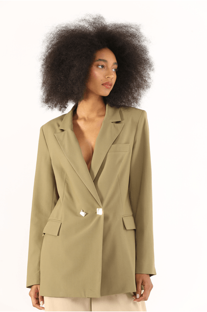 Blazer Lã Fria 012 Verde Lilly Sarti - Verde