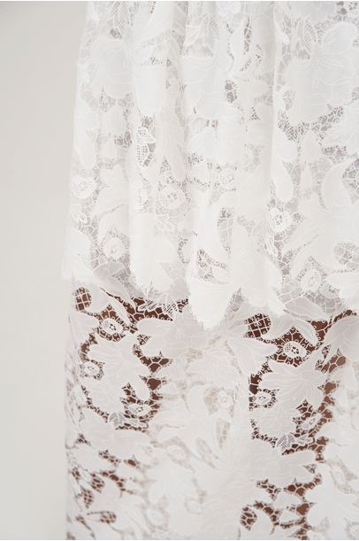 Vestido Midi Belin Framed - Branco