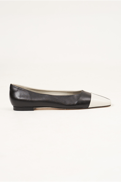 Sapatilha Bicolor Preto E Branco Waiwai - Preto E Branco