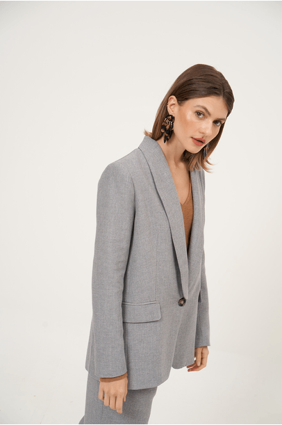 Blazer Christie Framed - Cinza