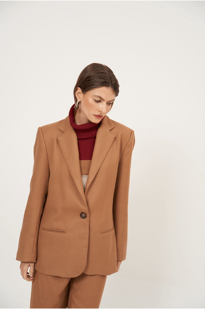 Blazer Twilla Framed - Bege