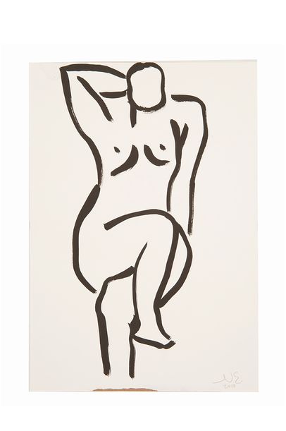 Quadro Moldura Vidro Nathalie Edenburg - Branco