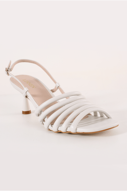 Sandália Tiras Linnen - Off White