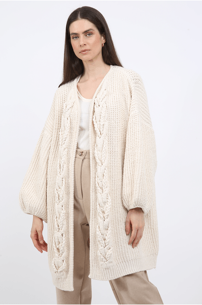 Tricot Maxi Barocci Framed - Off White