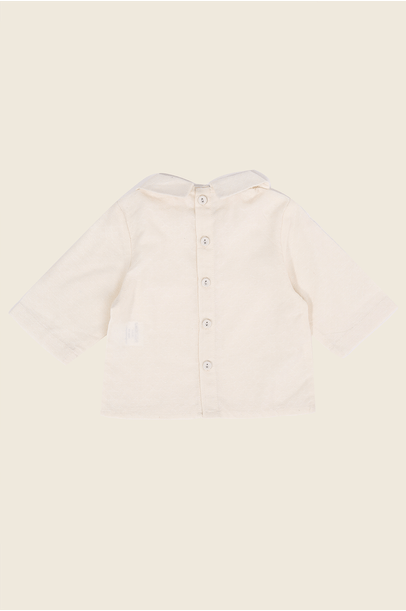 Camisa Petit Vitreaux Edamami + 3 Little - Off White