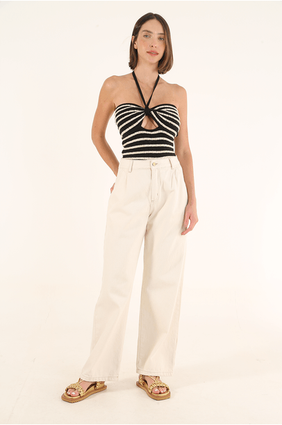 Calça Fenice Framed - Off White