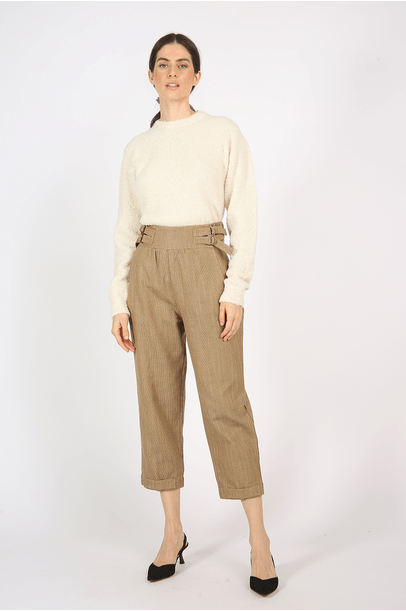 Sweater Alpaca Off White Egrey - Off White