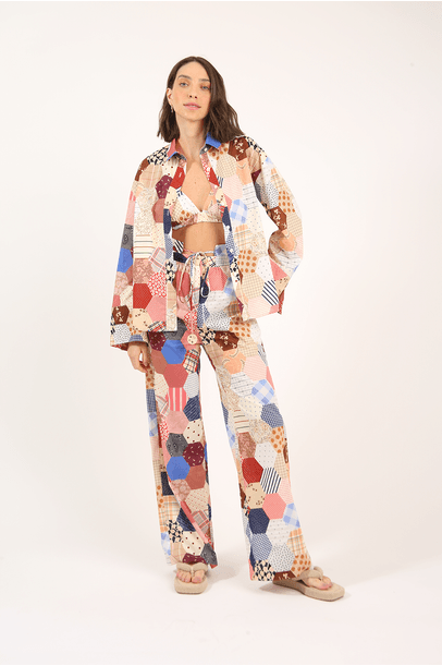 Camisa Acáss Framed - Multicolorido