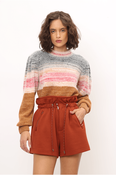 Shorts Montcello Framed - Laranja