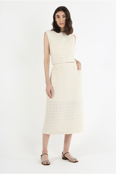 Saia Luz Linnen - Offwhite