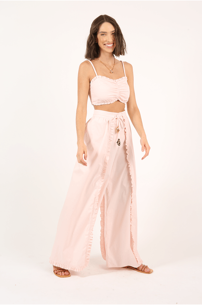 Top Lastex Tarocchi Framed - Rosa