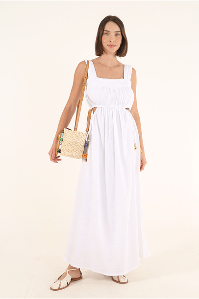 Vestido Esperanto Framed - Branco