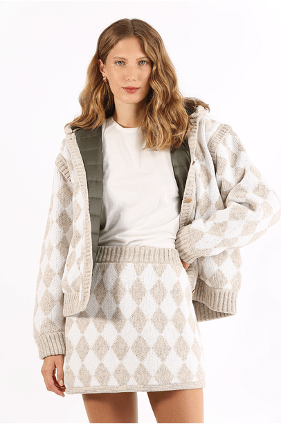 Saia Tricot Beausoleil Framed - Bege