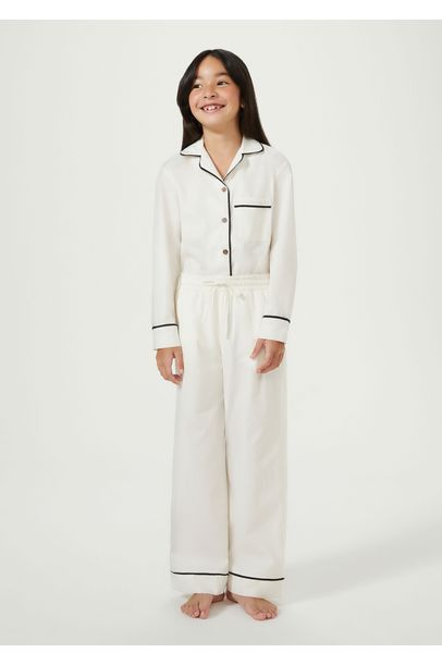 Calça Infantil Unissex Tal Mãe Tal Filho - Off White