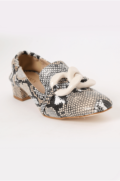 Loafer Baixo Linnen - Off White