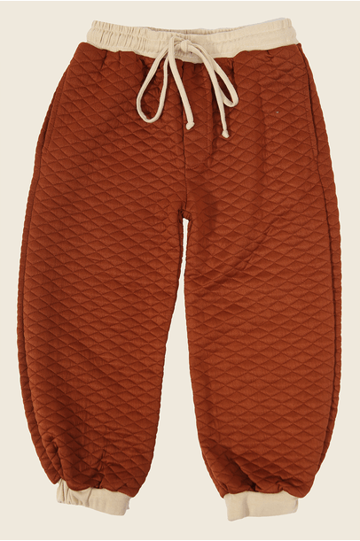 Calça Manteau Edamami + 3 Little - Laranja