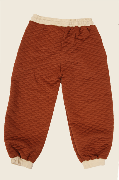 Calça Manteau Edamami + 3 Little - Laranja