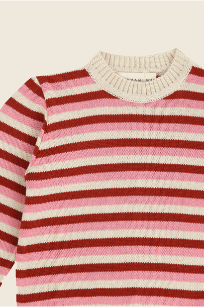Blusa Petit Rayé Edamami - Rosa