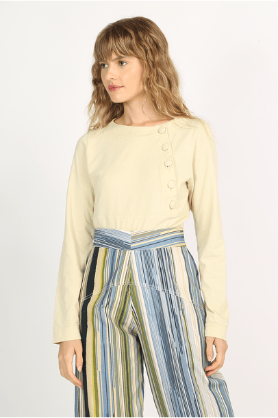 T-Shirt Veredas Linnen - Amarelo