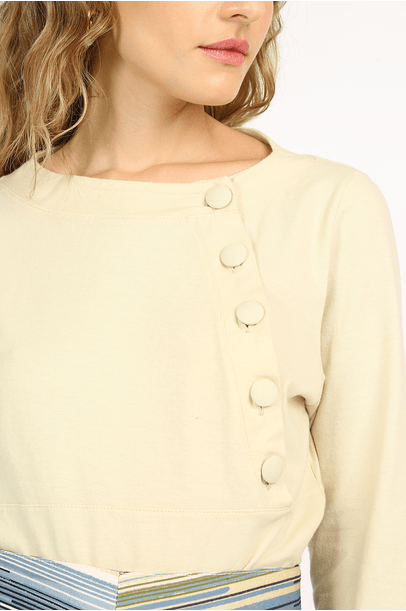 T-Shirt Veredas Linnen - Amarelo