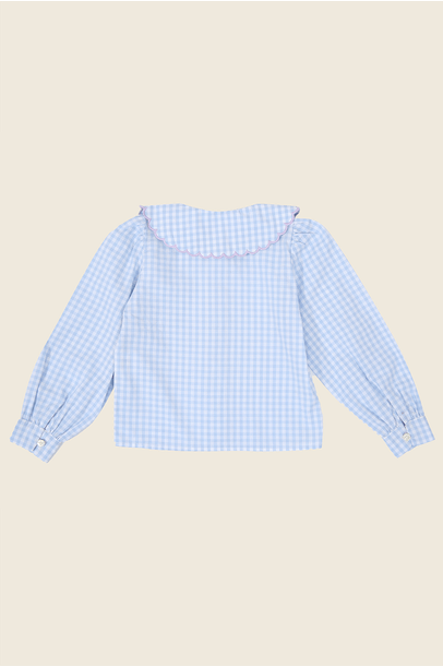 Blusa Kind Íris Edamami + 3 Little - Xadrez