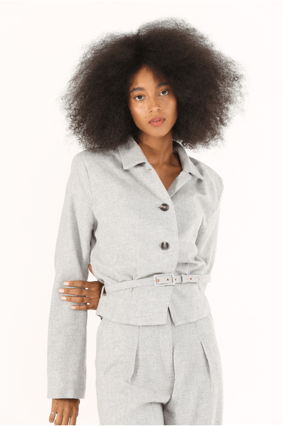 Blazer Zemmour Framed - Cinza
