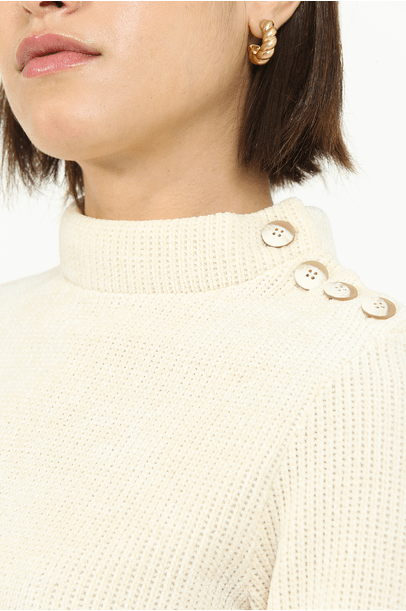 Blusa Energia Linnen - Offwhite