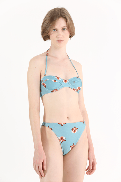 Biquini Asa Delta Azul Adriana Degreas - Azul