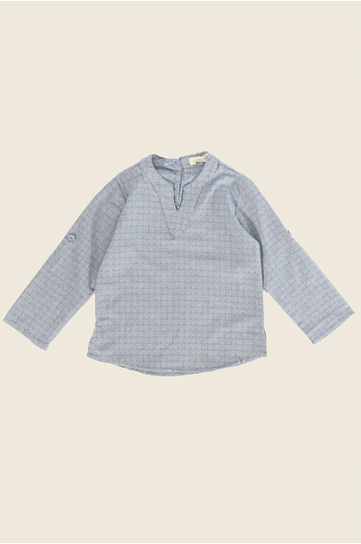 Camisa Vitreaux Edamami + 3 Little - Azul