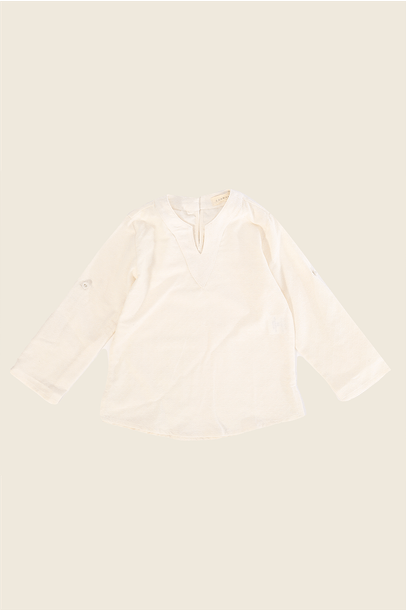Camisa Vitreaux Edamami + 3 Little - Off White
