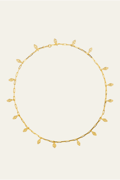 Colar Portal Maria Frering - Dourado
