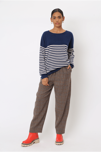 Blusa Sativum Marinho Le Soleil D Ete - Marinho