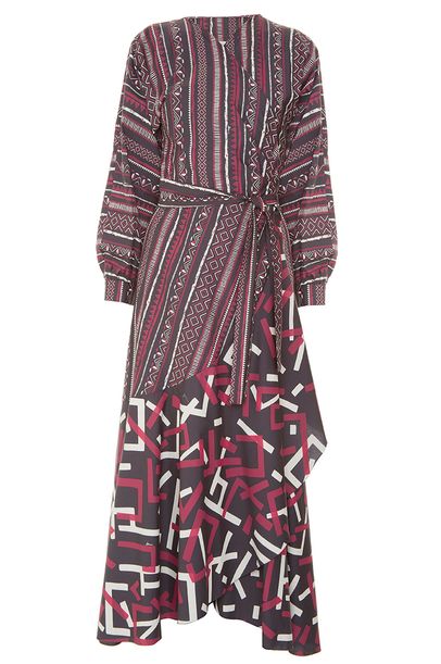 Vestido Midi Kenia Multicolorido Sissa - Multicolorido