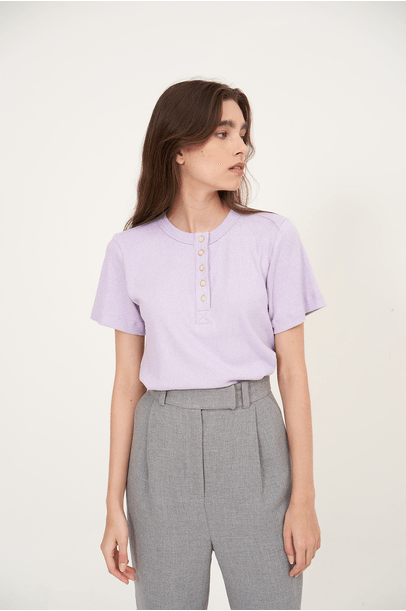 Blusa Mc Flanellato Clemence - Lilas