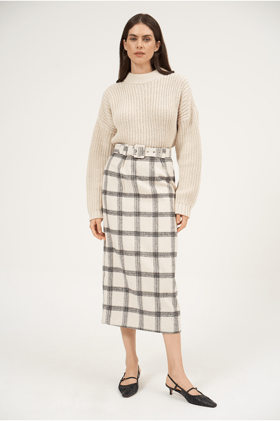 Blusa Tricot Riette Clemence  - Off White