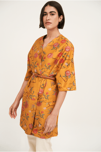 Kimono Yang Amarelo Bdln - Amarelo