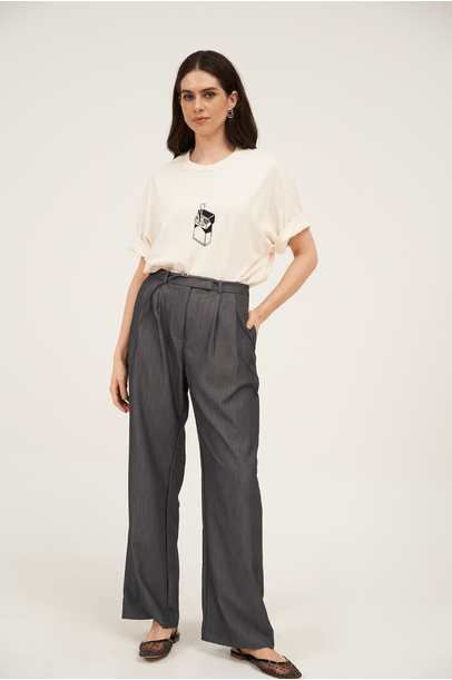 T-Shirt Flower Cigarette Off White Alter Gallery - Off White