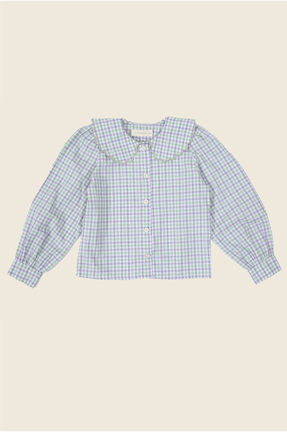 Blusa Kind Margery Edamami + 3 Little - Xadrez