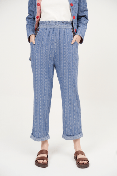 Calça Denim Mila Azul Savy - Azul